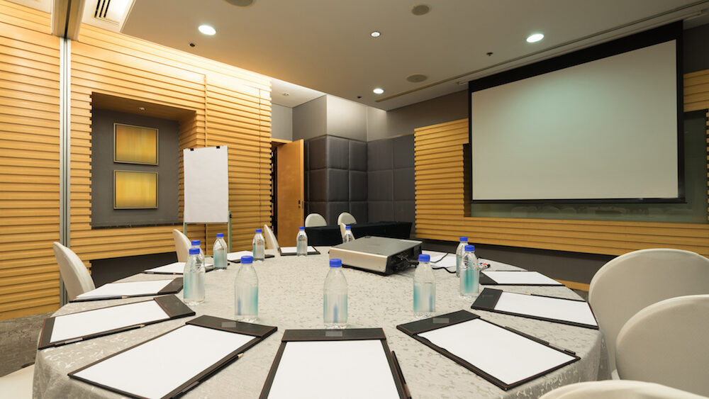 Business meeting room or Board room interiors.